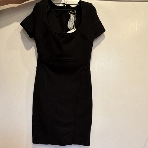 Dsquared2 black sheath dress - dsquared2, l