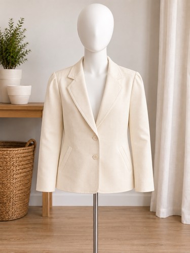 Blazer femme blanc - t42, revers