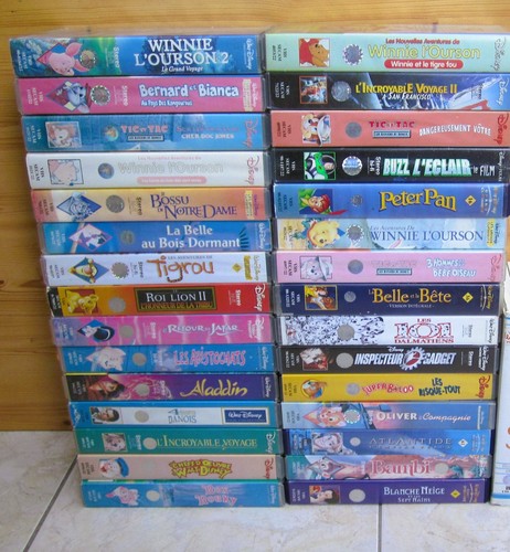 Lot cassettes k7 - de,
