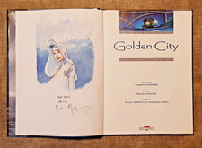 Superbe Dédicace couleur de Malfin - Golden City tome 6 - Jessica  EO - TBE