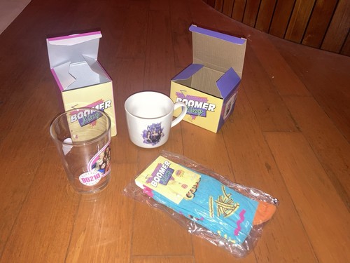 Boomer lot publicitaire verre