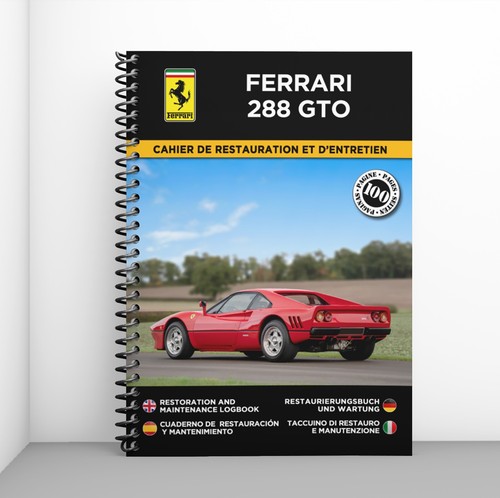Ferrari 288 gto 2x cahiers - gto, :
