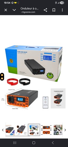 Convertisseur 12v 220v - convertisseur,