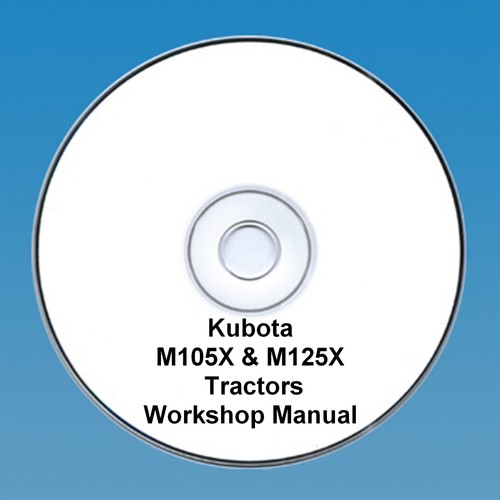 Kubota m105x m125x - m125x, tracteur