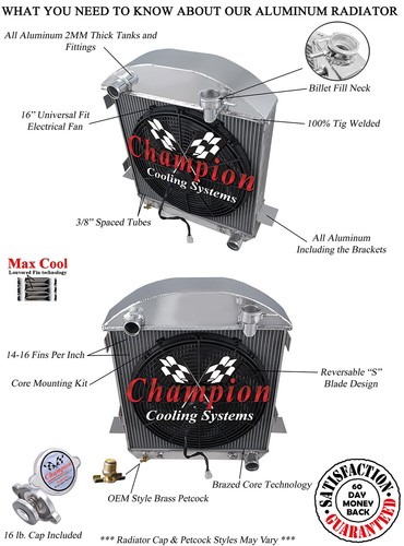 Champion row radiator - rn, 3