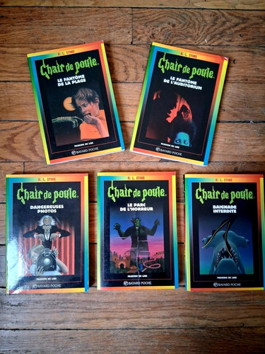 Chair poule set 5 books - de,