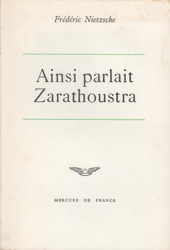 Ainsi parlait zarathoustra par - ainsi,