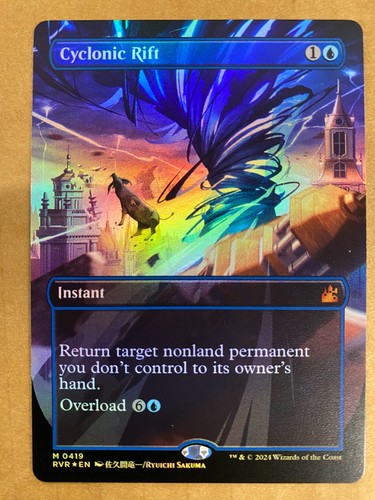 Mtg foil anime borderless - mtg,