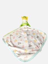 Doudou Plat Vert et Jaune