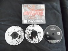 Jeu sony PS1 : METAL GEAR SOLID + demo SILENT HILL – complet