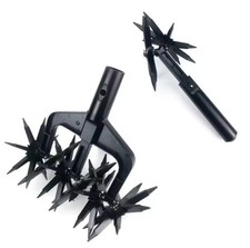 Aérateur de sol pour jardin 🌱 Scarificateur rotatif manuel robuste