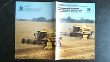 BROCHURE moissonneuses New