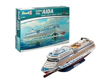 Miniature De Navire À Monter Model Kit De Montage AIDA BLU SOL MAR STELLA 1:400