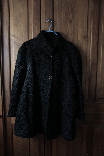 Manteau fourrure astrakan - manteau,