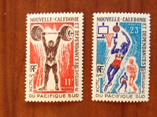 Nouvelle caledonie num 375 - caledonie, 375-376