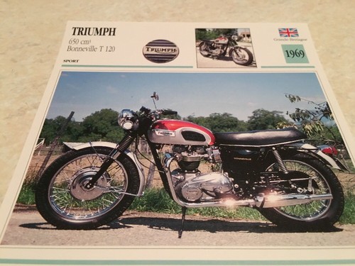 Carte moto triumph 650 - ,