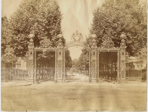 Grille parc monceau av van - grille, monceau,
