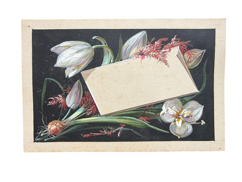 Gouache maquette - gouache,