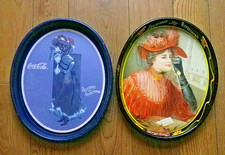 2 anciens Plateaux Coca Cola
