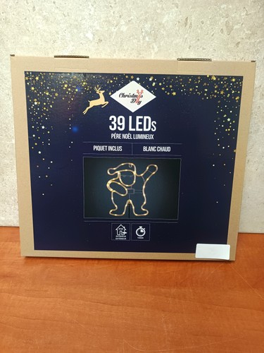 Père noël lumineux - noël, leds