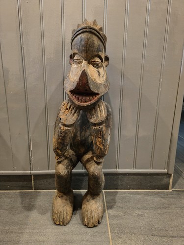 Statue yaka art africain - statue,
