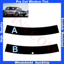 Film Solaire Prédécoupé Vitres Teintées VW Golf VI 3P 2008-2011 Pare-Brise 
