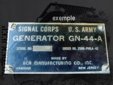 label plaque plaquette