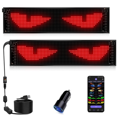 2pcs affichage led - led, flexible