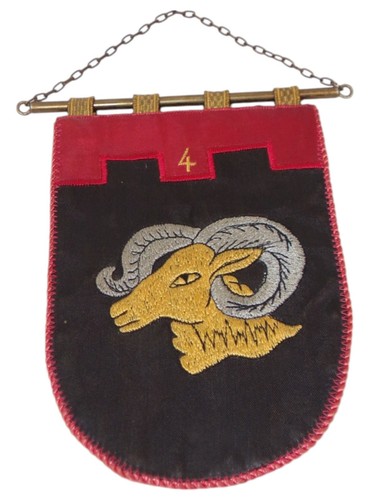 Fanion 4ème bataillon - fanion,