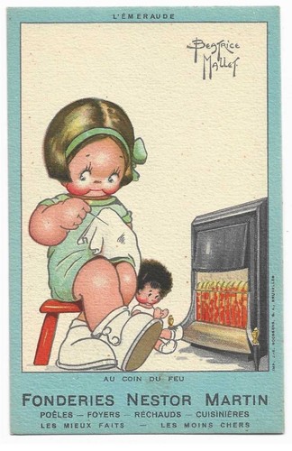 Mallet béatrice publicite - béatrice,
