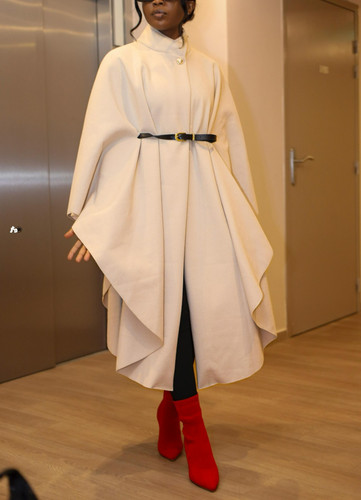 Manteau cape long 130 - 130, cm