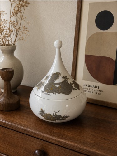 Bonbonnière porcelaine - bonbonnière,