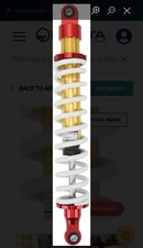 450mm 17.72" 400LBS Front Shock Absorber For Motorcycle ATV Quad Buggy Go Kart