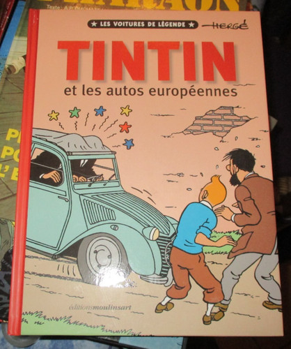 Tintin les autos - tintin,