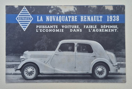 Renault novaquatre 1938 - novaquatre,