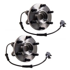 2X MOYEU DE ROUE SET for NISSAN PATHFINDER R51 2.5 DCI 4WD 40202EA300