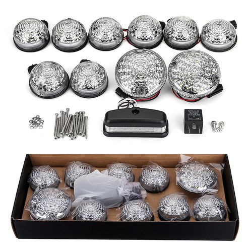 12x complet led lampe lumière - 12x,