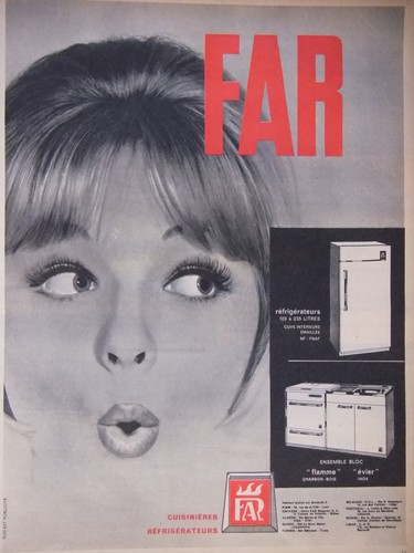 Publicité presse 1962 - publicitÉ, far