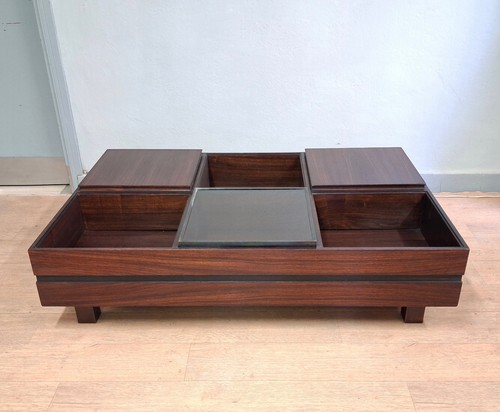 Table basse bar palissandre - bar, en