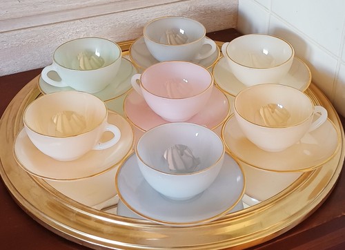 Lot tasses soucoupes en - tasses,