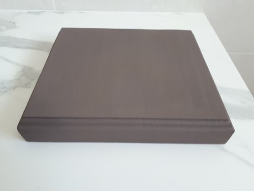 Socle bois peint gris - bois, en