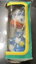 VINTAGE Culbutos musical Walt Disney Donald en pompier