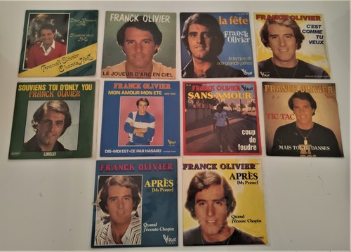 Franck olivier lot disques - franck,