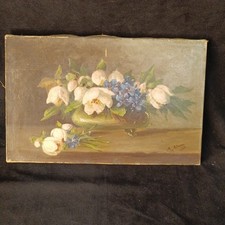 Huile Sur Toile Aux Anémones