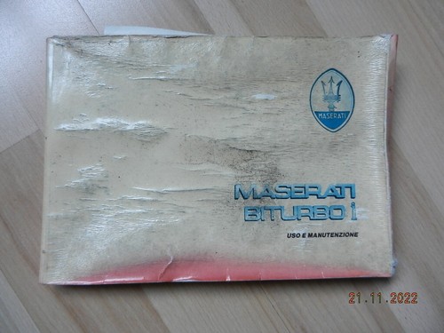 Notice utilisation maserati - d'utilisation,