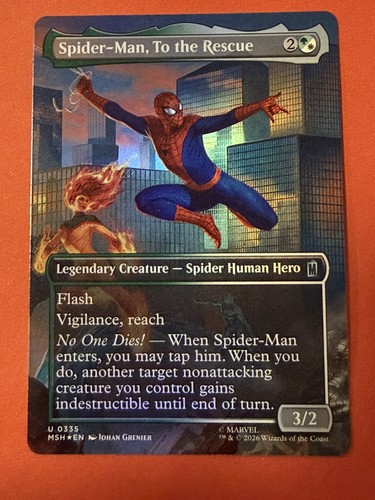 Mtg marvel spider - mtg,
