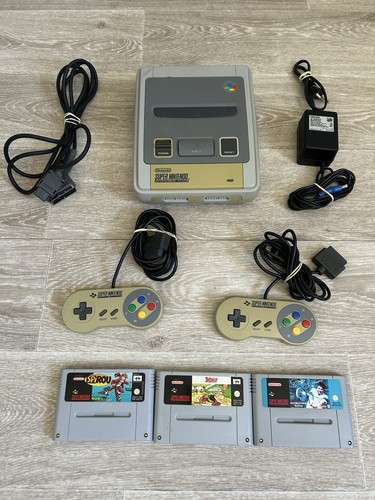 Console super nintendo - console, 3