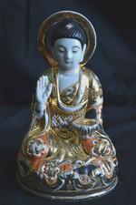 statuette bouddha porte encens