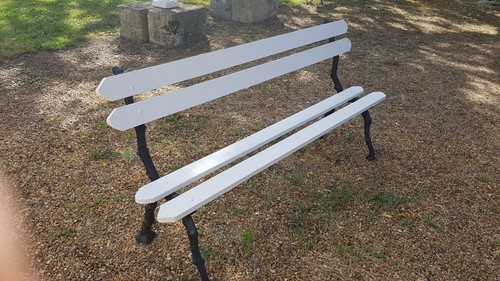 Banc jardin ancien avec - banc,