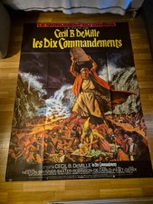 Affiche cinema, 120x160cm,LES DIX COMMANDEMENTS